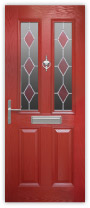 Composite Door Range - 2 panel 2 square