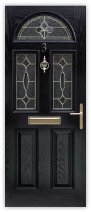 Composite Door Range - 2 panel 2 square 1 arch