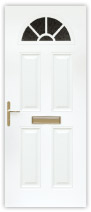 Composite Door Range - 4 panel sunburst